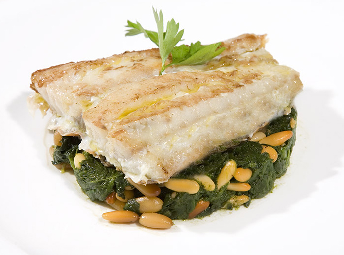 ABADEJO ESPINACAS PIÑONES