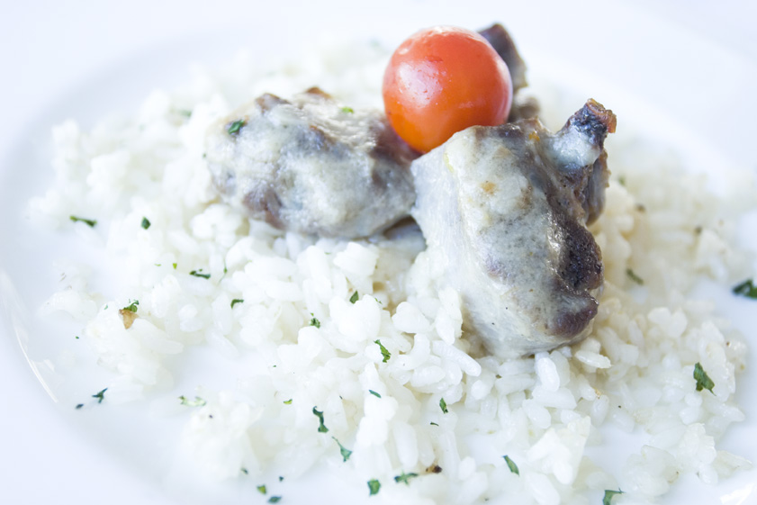 BLANQUETA TERNERA ARROZ