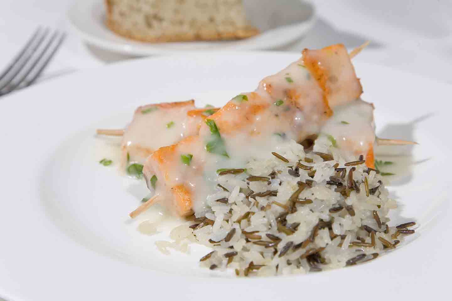 BROCHETA SALMON FINAS HIERBAS