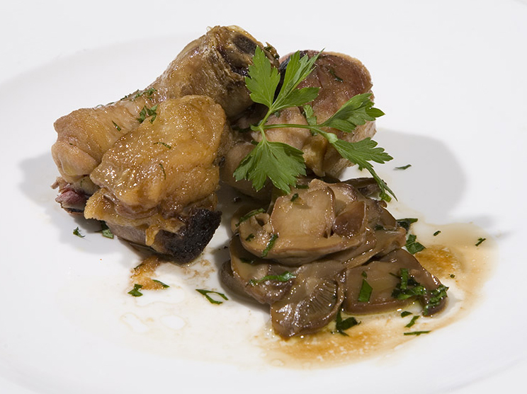 MUSLITOS POLLO CHAMPIÑONES