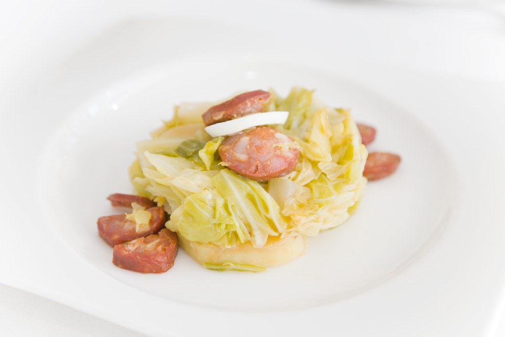 REPOLLO SALTEADO CON CHORIZO