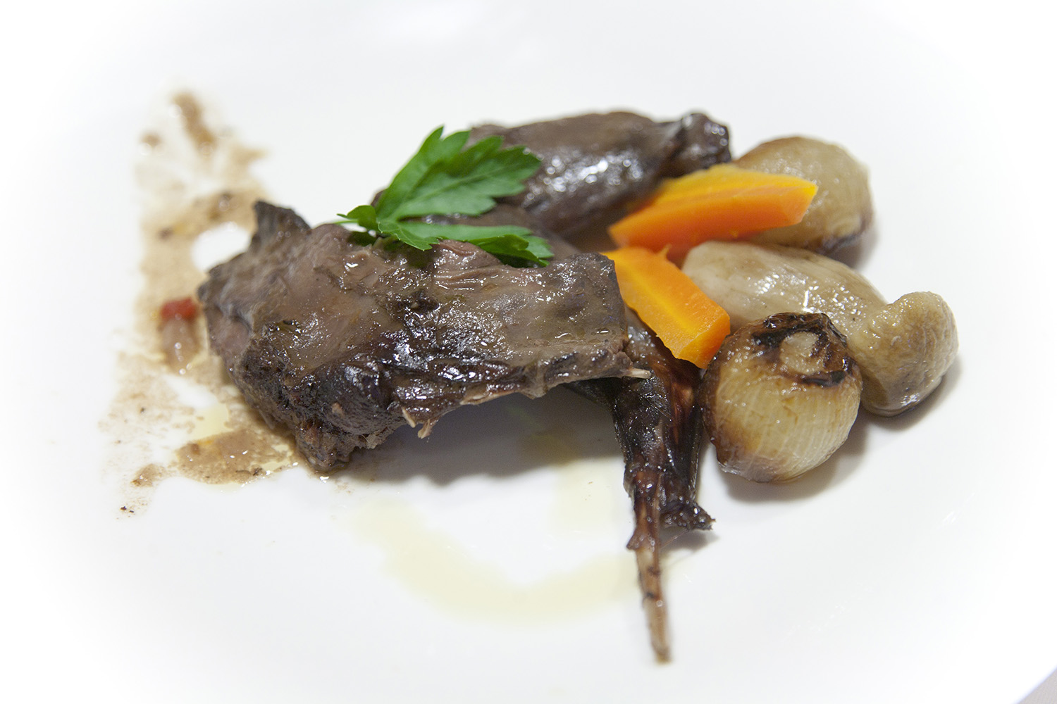 liebre a la cazadora